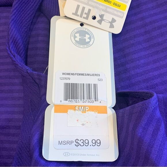 Under Armour Women's Perfect Seamless Tank Size Small Color Monarch - Picture 10 of 11